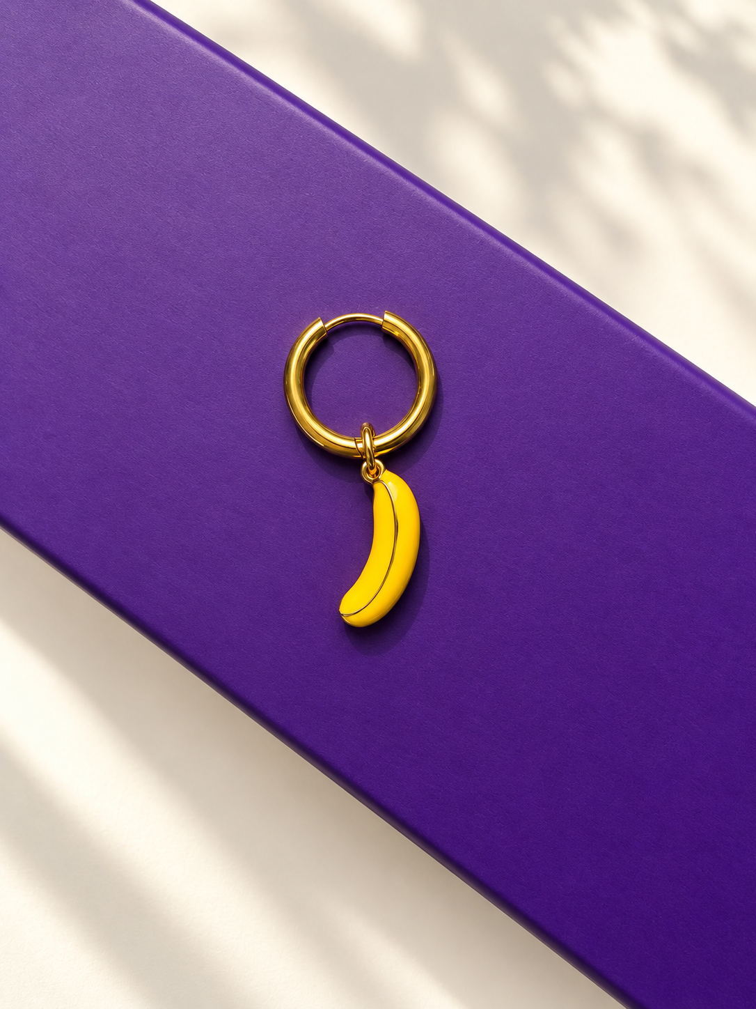 Banana – Bananen-Charm für Mix & Match Creolen