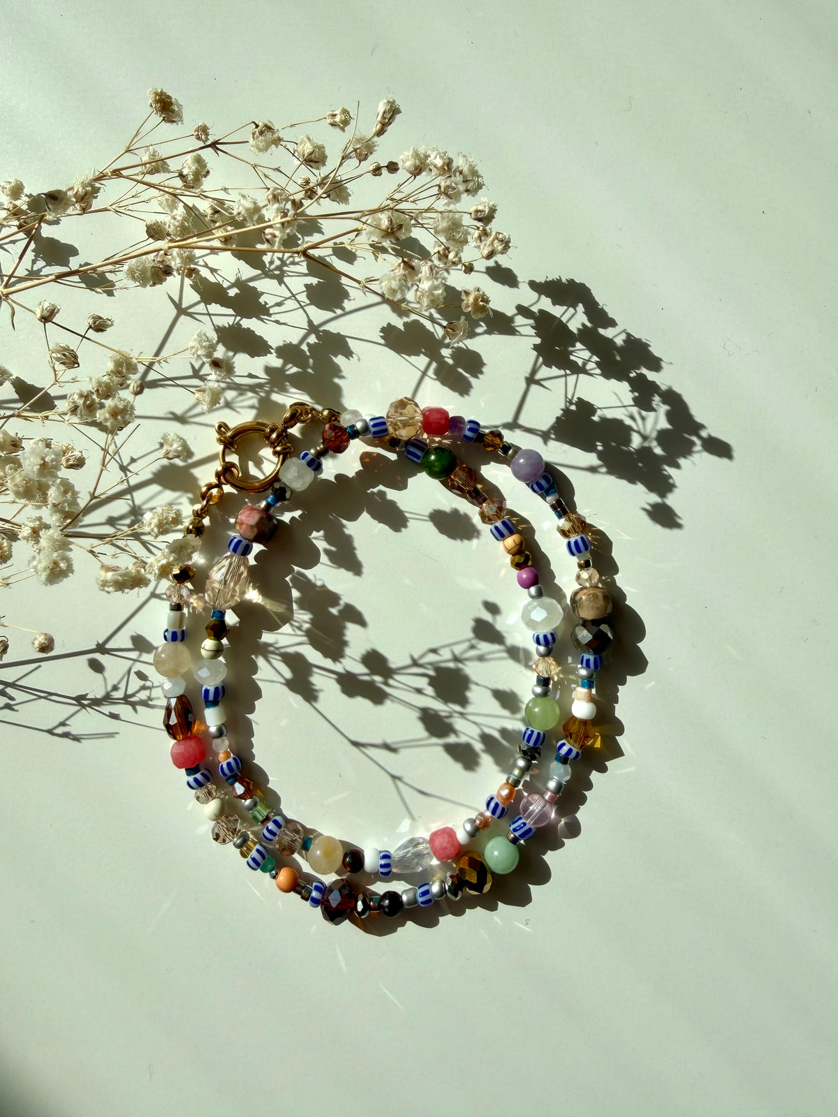 Happy Pearls No. 2 – bunte Perlen Halskette – Ansicht 4