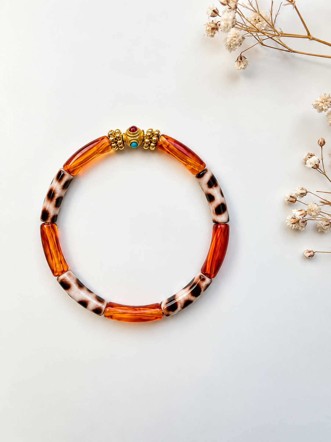 MINI Léo Mix Brown – Armband by Wearing JUHU