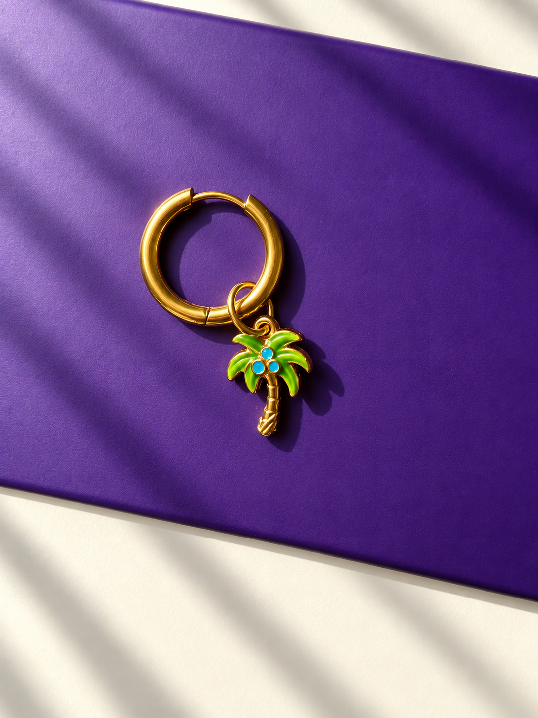 Palm Tree – Palmen-Charm für Mix & Match Creolen