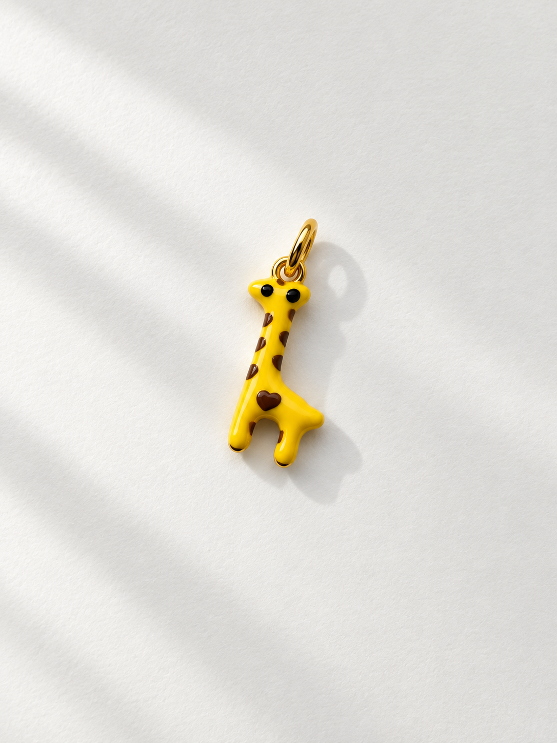 Giraffe Yellow – Giraffen-Charm für Mix & Match Creolen – Ansicht 6