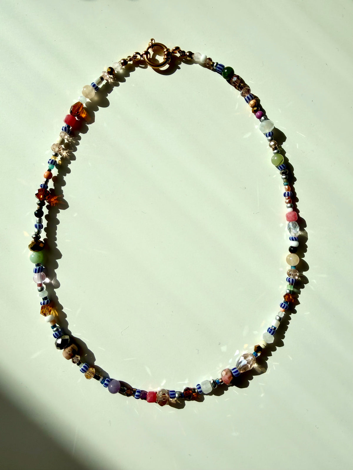 Happy Pearls No. 2 – bunte Perlen Halskette – Ansicht 5