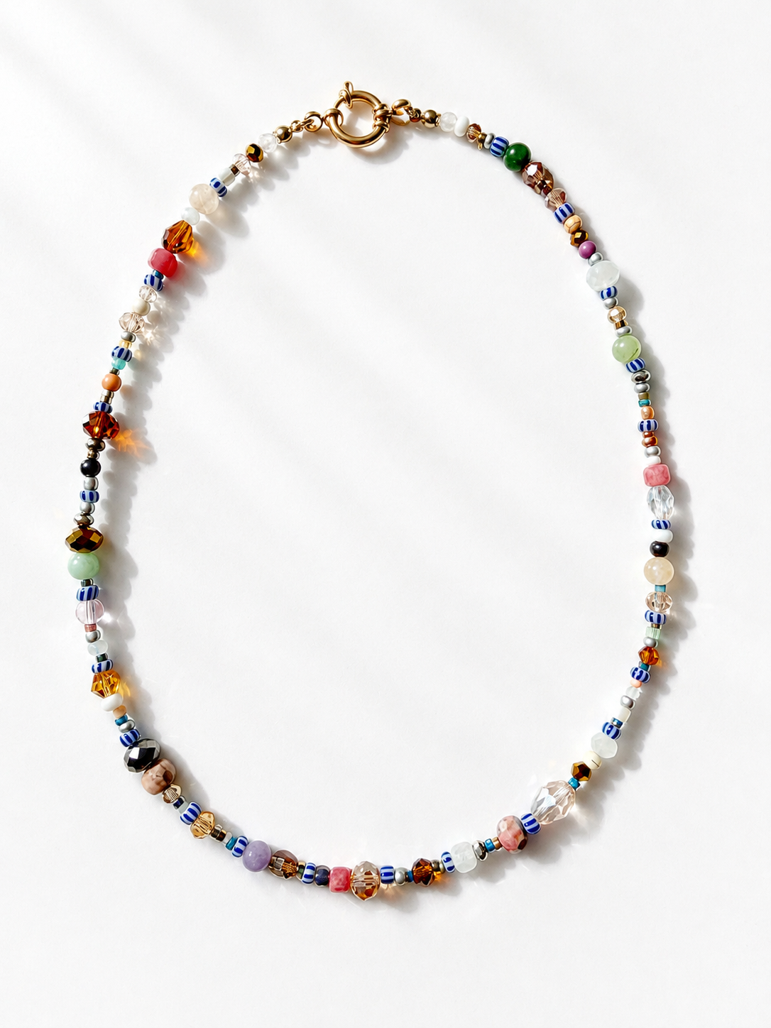 Happy Pearls No. 2 – bunte Perlen Halskette – Ansicht 3