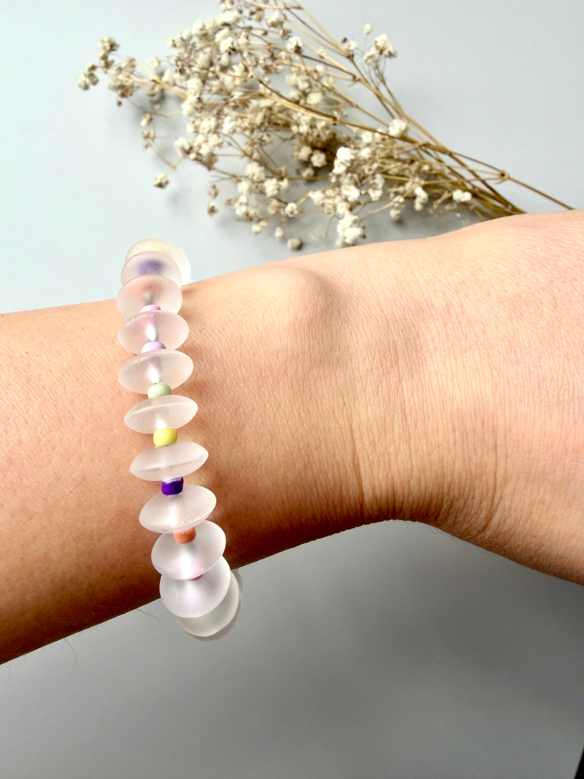 Candy Frost – Quarz Armband mit bunten Akzenten – Ansicht 6
