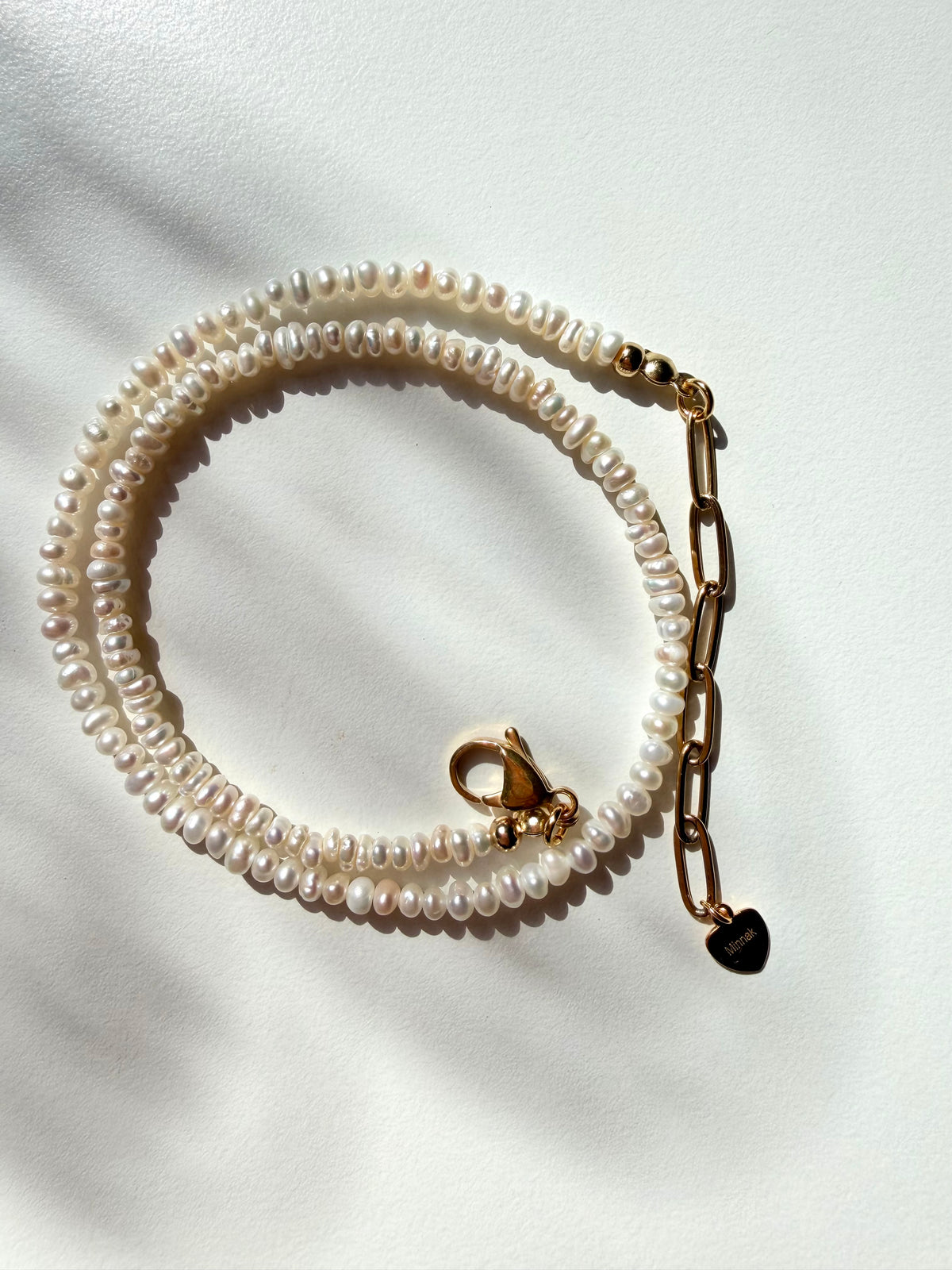 Petit Pearl – Süßwasserperlen Halskette – Ansicht 6