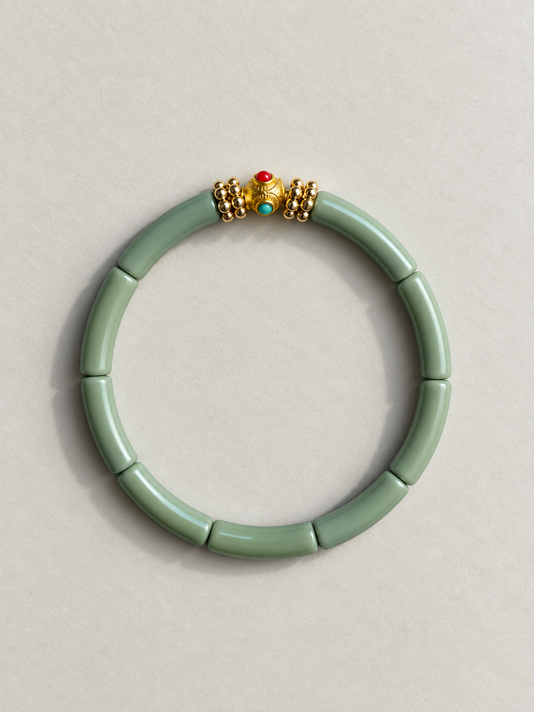 MINI Léo Pistache – Armband by Wearing JUHU