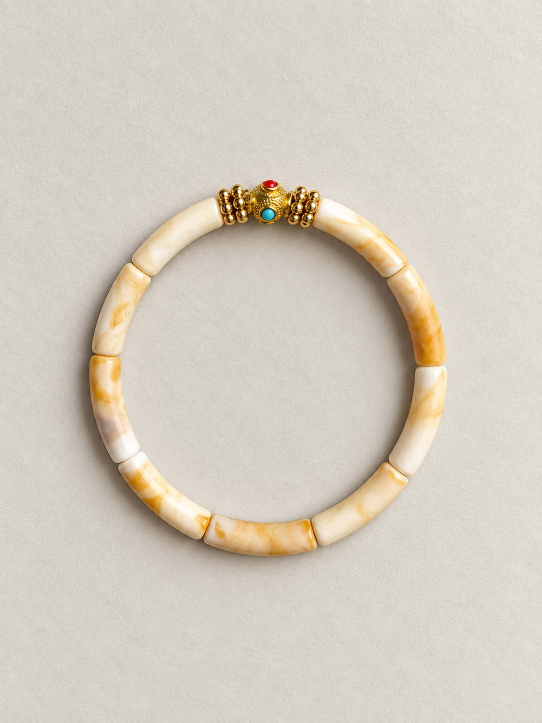 MINI Léo Full White – Armband by Wearing JUHU
