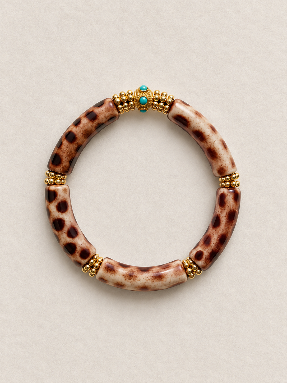 Léopard Doré – Armband by Wearing JUHU
