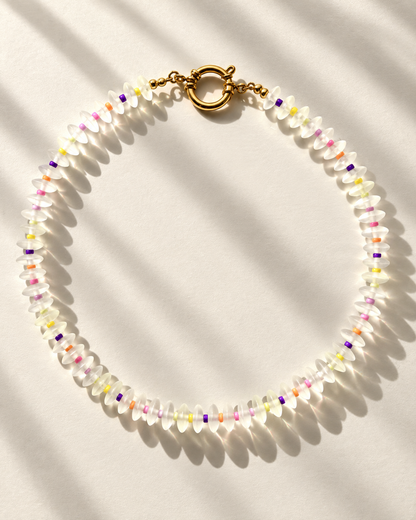 Candy Frost – Quarz Kette mit bunten Akzenten