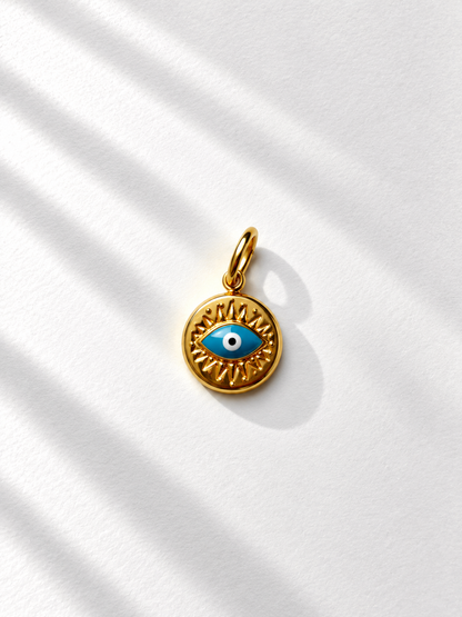 Evil Eye – Charm mit Augenmotiv für Mix & Match Creolen – Ansicht 3