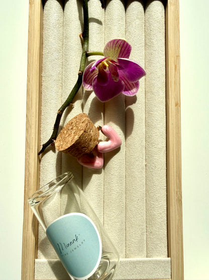 Amour Heart – Herz Ohrringe in Goldoptik