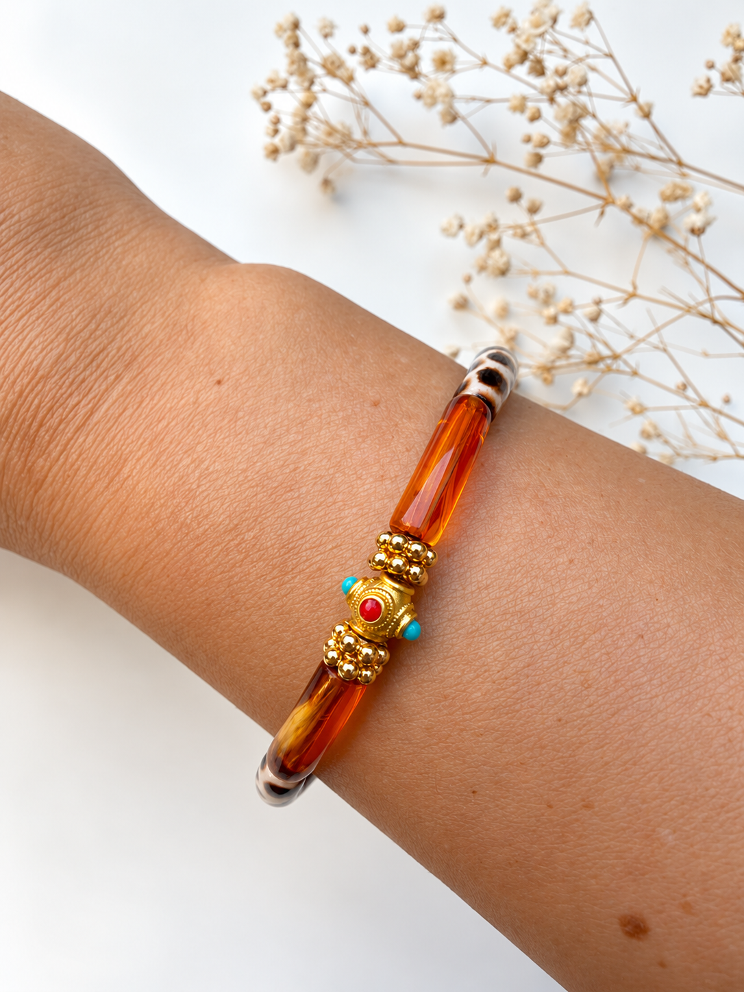 MINI Léo Mix Brown – Armband by Wearing JUHU – Ansicht 5