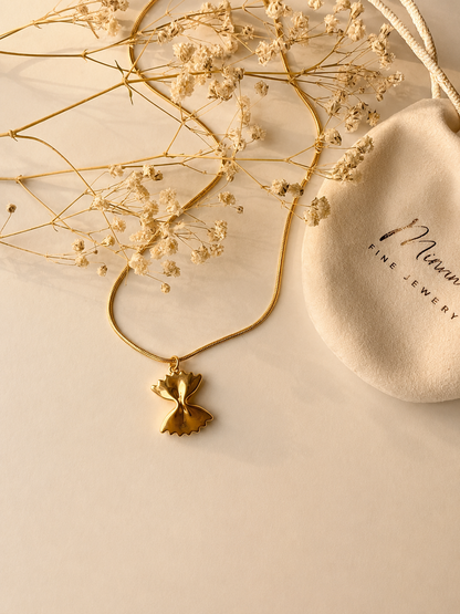 La Dolce Vita – Charm Halskette mit italienischen Motiven – handgefertigt