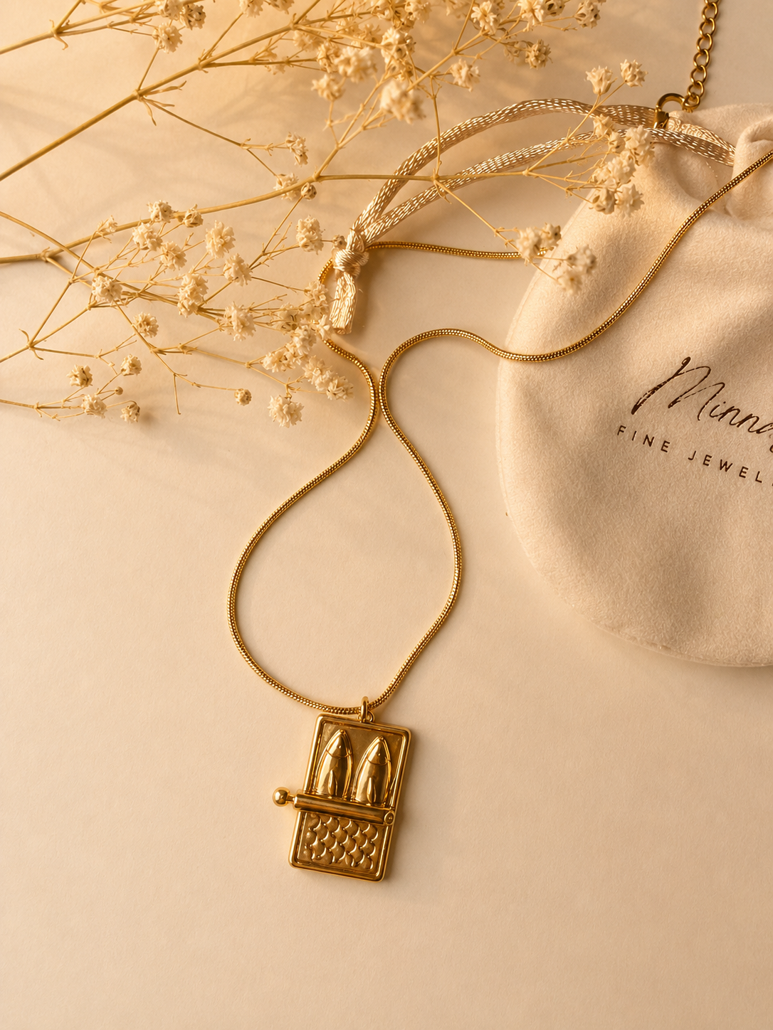 La Dolce Vita – Charm Halskette mit italienischen Motiven – handgefertigt