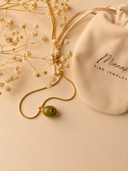 La Dolce Vita – Charm Halskette mit italienischen Motiven – handgefertigt