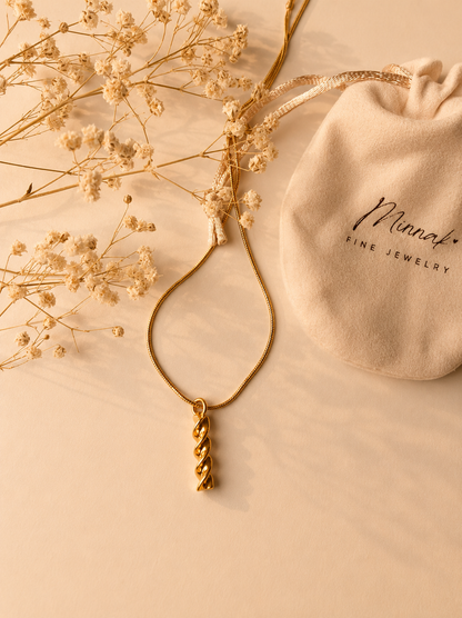 La Dolce Vita – Charm Halskette mit italienischen Motiven – handgefertigt