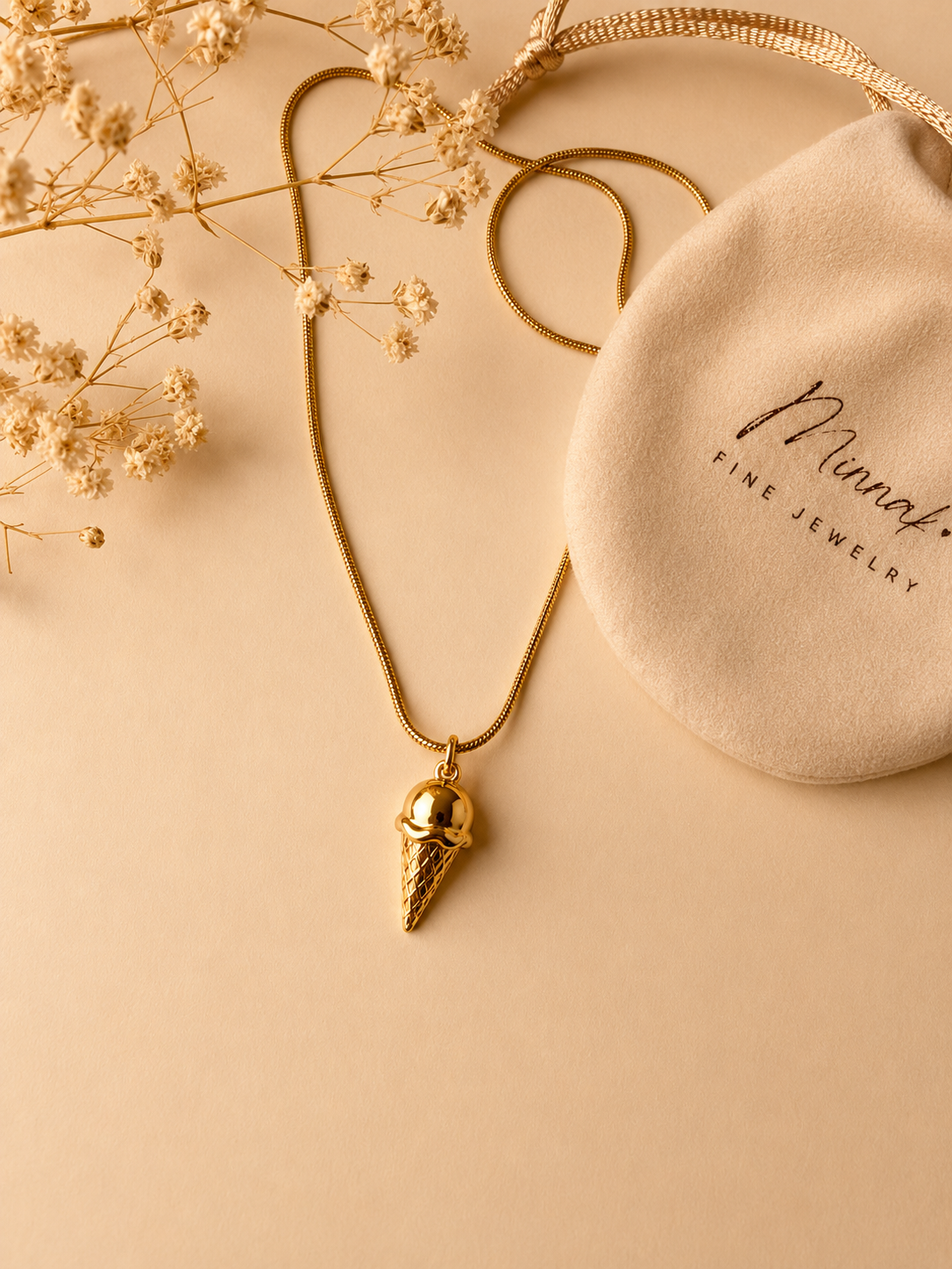 La Dolce Vita – Charm Halskette mit italienischen Motiven – handgefertigt