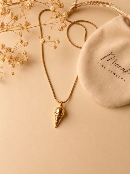 La Dolce Vita – Charm Halskette mit italienischen Motiven – handgefertigt
