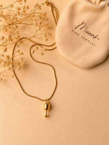 La Dolce Vita – Charm Halskette mit italienischen Motiven – handgefertigt