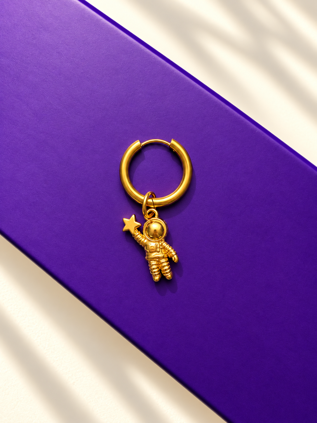 Space Love – Astronauten-Charm für Mix & Match Creolen